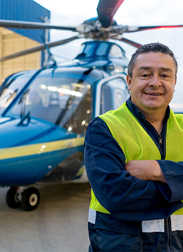 Alabama Helicopter Service Worker